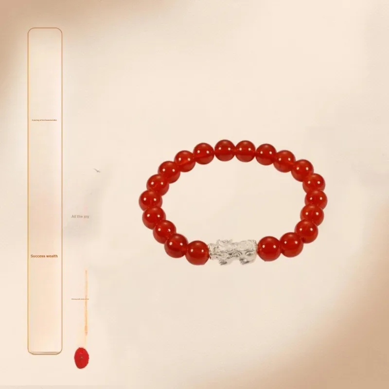 The Years Are Quiet Agate Bracelets Unisex-1