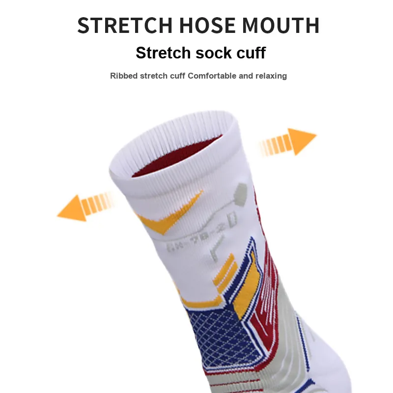 Gentle Welcome Basketball Socks Men's-2
