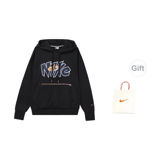 Nike Sweatshirts Men Black Sweatshirts+Gift Bag