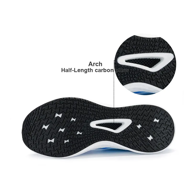 TCELLARS Cushioning Wear Resistant Breathable Height Increasing Rebound Low Top Running Shoes Unisex-34