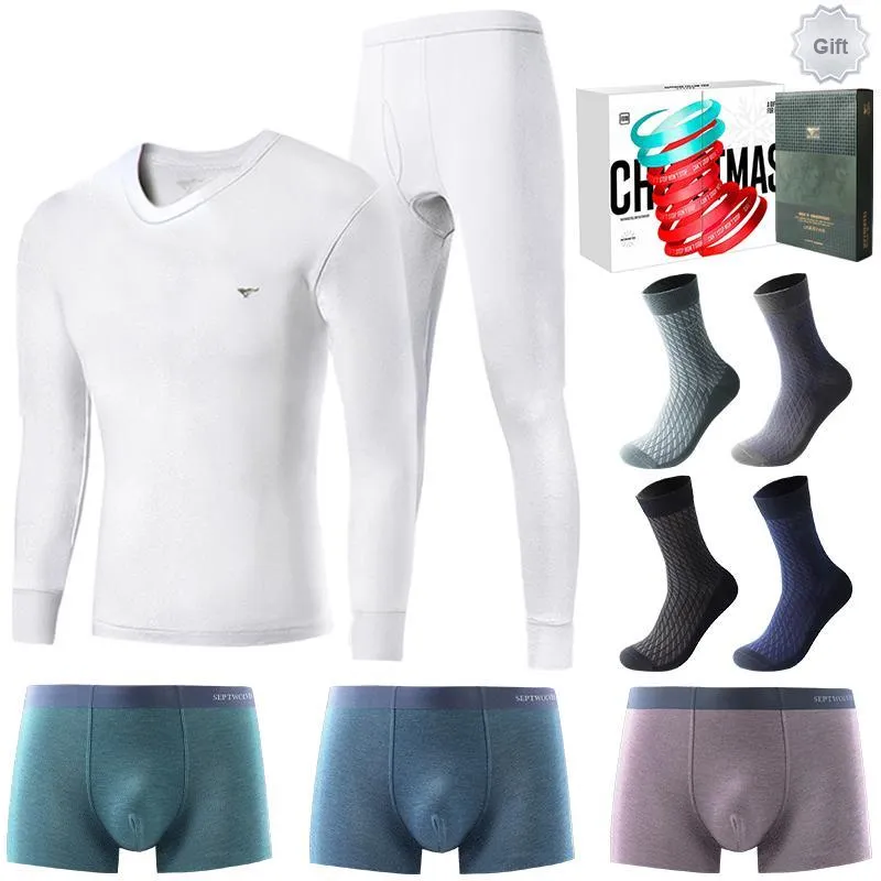 SEPTWOLVES Fall And Winter Thermal Set Men's-200