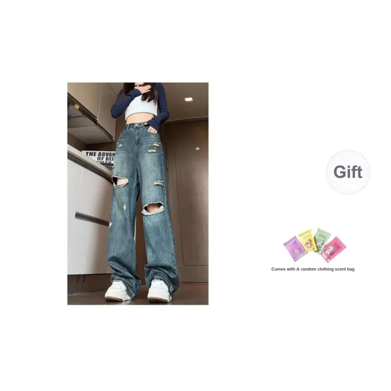 ABCNF Jeans Unisex Blue With Free Scent Bag-3