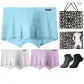 3-Pack Box Included (Platinum Gray+Gray Green+Dusty Purple) with 2-Pack Socks+Shopping Bag