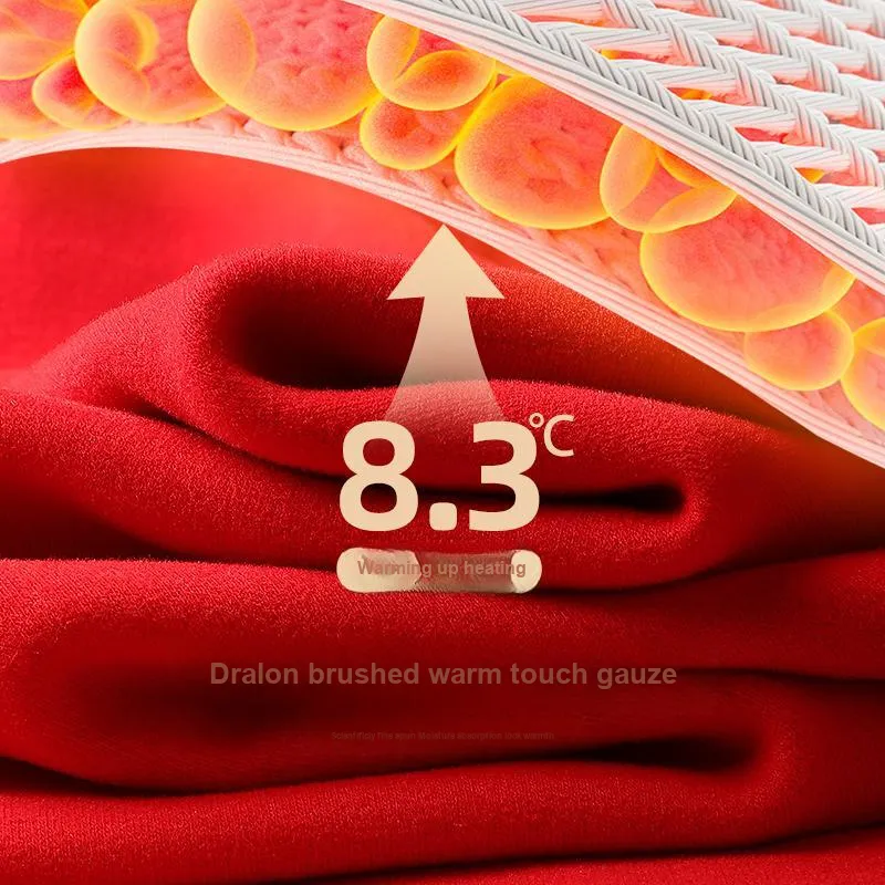 SEPTWOLVES Thermal Set Women's Gift Box Set Red-2