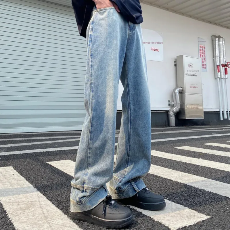 PAINT STAIN Jeans Unisex-13
