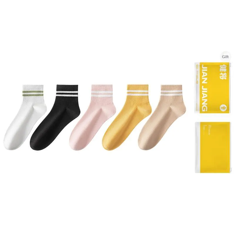 Master Mid Calf Socks Women's Shopping Bag Combo Set-20