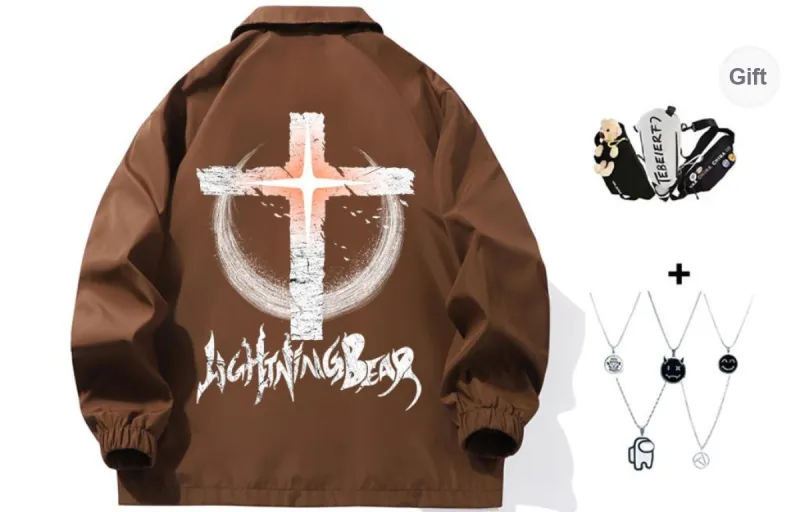 LIGHTNING BEAR Jackets Coats Unisex-12