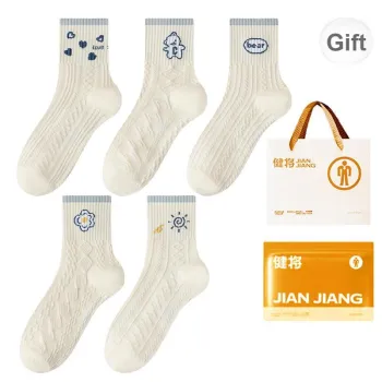 Master Mid Calf Socks Women's Shopping Bag 5 Pack