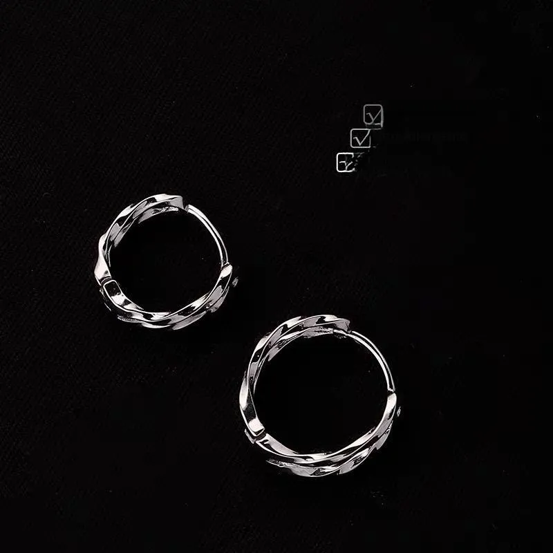 ZWU 999 Fine Silver Earrings Unisex-10