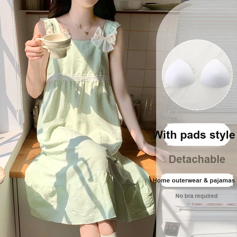 OUSHIBO Nightgown Women's Image Color-2