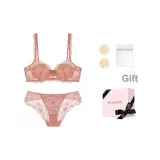 Cream Rose Pink Set+Nipple Cover+Laundry Bag