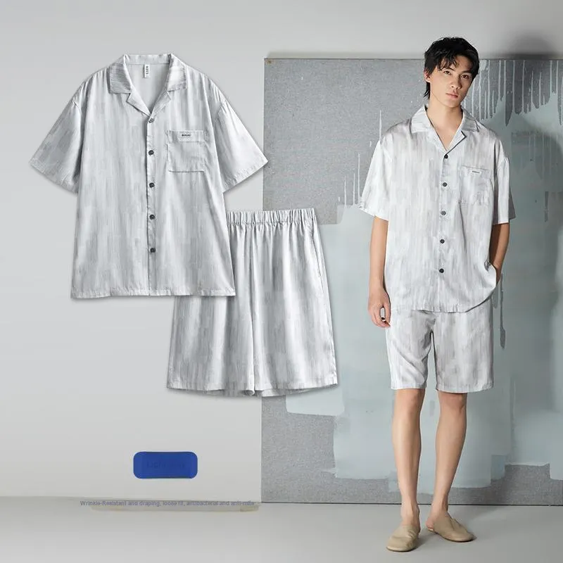 Peninsula City Pajama Gift Box Men's Light Gray-4