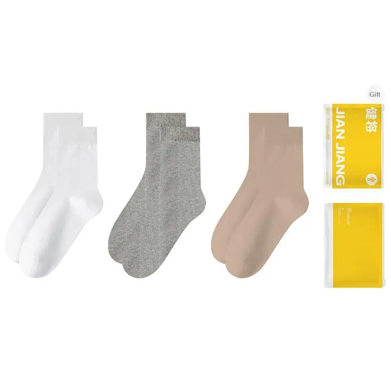 Master Mid Calf Socks Men's Shopping Bag Combo Set-16