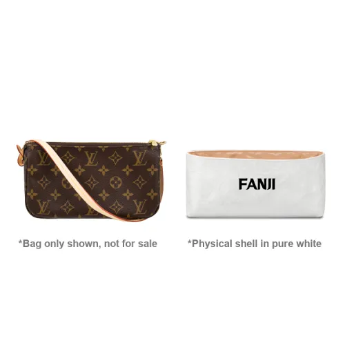 FANJI DuPont Paper Bag Insert Super Light Waterproof Lining For Organization And Storage Unisex Tulip Gold