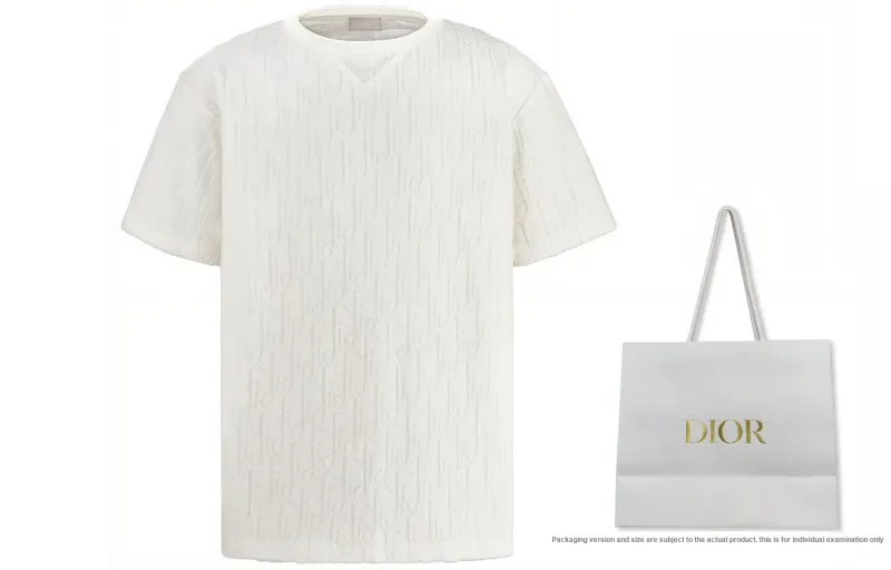 DIOR Terry Oblique T Shirt-2