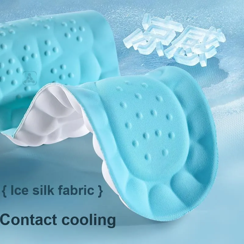 Footprint Tribe Ice Silk Fabric Insoles Unisex-1