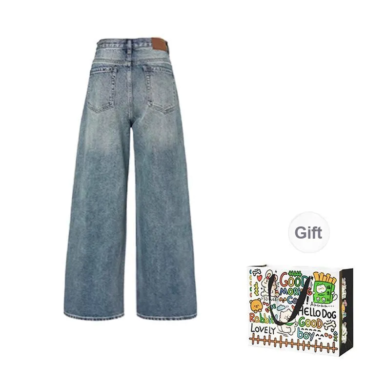 PZHK Jeans Women's Blue-1