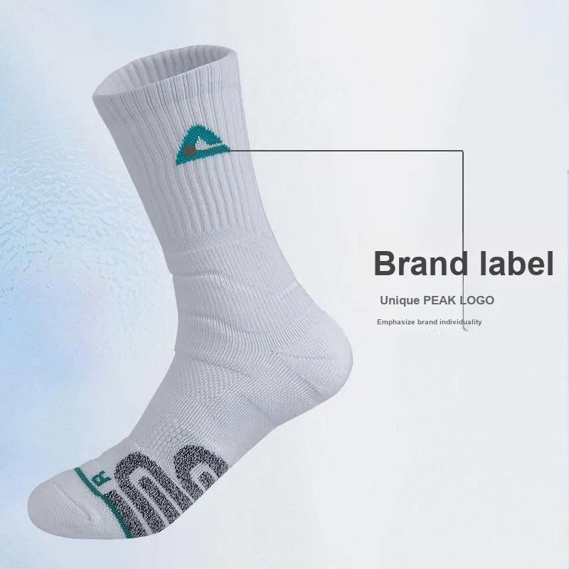 PEAK Basketball Socks Unisex 3 Pack-11