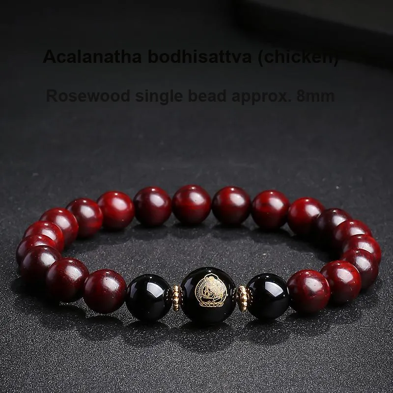 MUSHENGYUAN Rosewood Bracelets Unisex-46