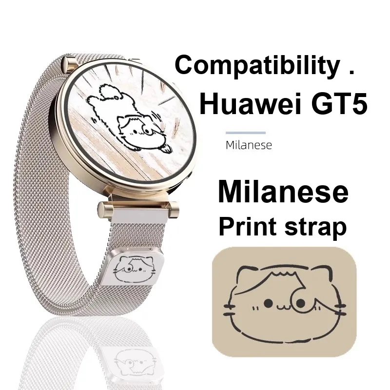 Miss Wrist Watch Bands Carving Print Niche Individual Unisex-1