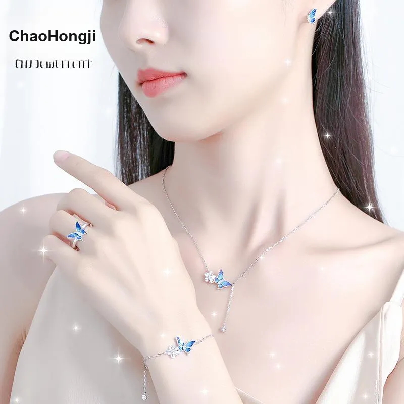 CHAOHONGJI S925 Silver Bracelets Women's-3