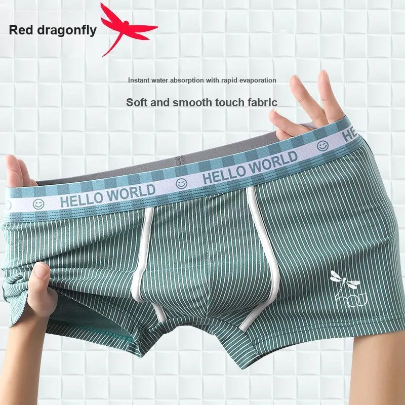 RED DRAGONFLY Cotton Panties Men's 3 Pack Box-2