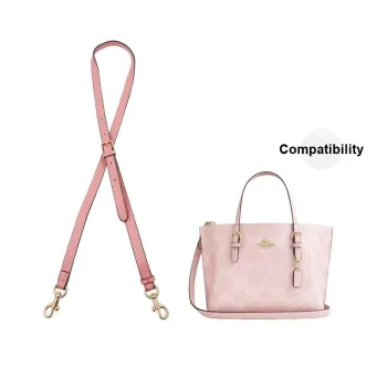 Cow Leather Bag Strap Women's Pink