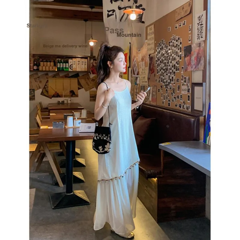 TEME Slip Dresses Women's White-3