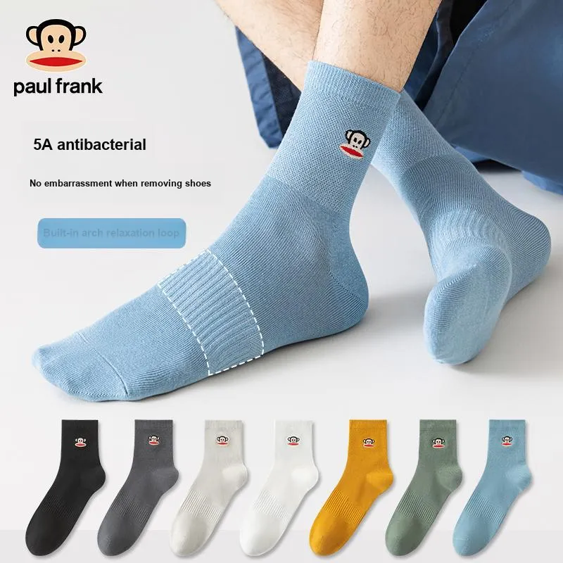 PAUL FRANK Mid Calf Socks Men's Box 6 Pack-17