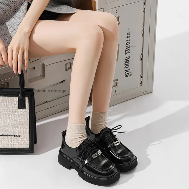 Old Meow Casual Single Shoes Women's Black-6