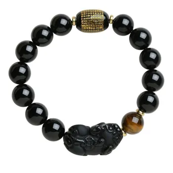 Phoenisess Obsidian Bracelets Unisex