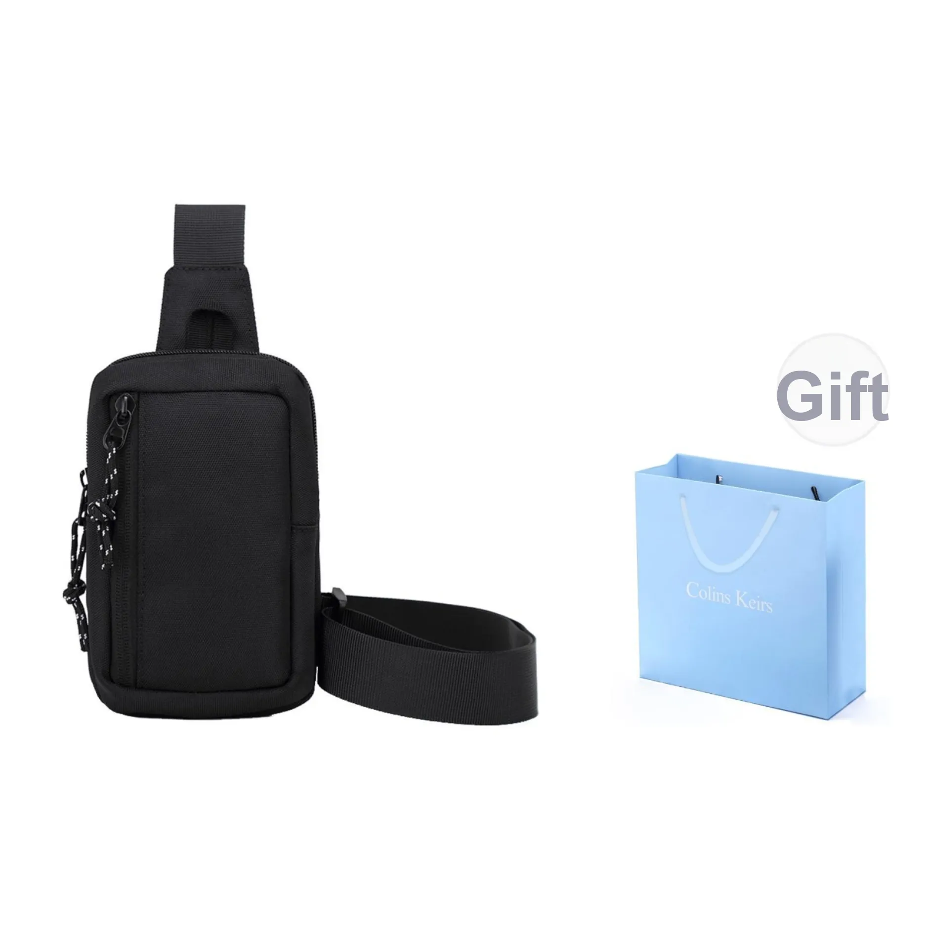 COLINS KEIRS Sling Bags Black