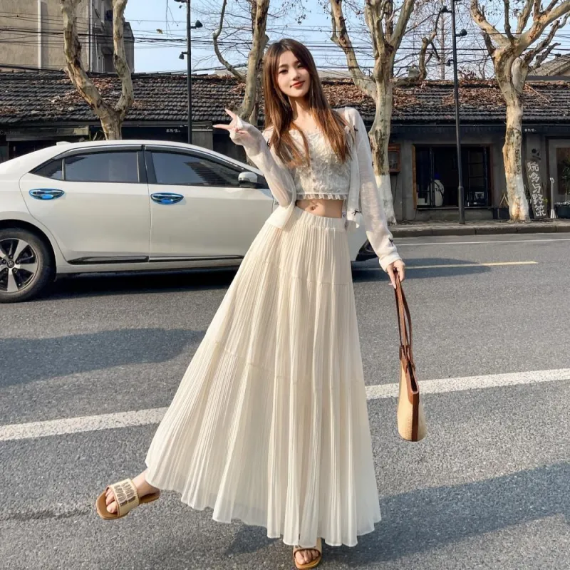 AHDO Casual Long Skirts Women's-8