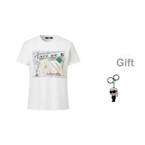 KARL LAGERFELD / Karl Lagerfeld Jeans Белый Женские T-рубашки