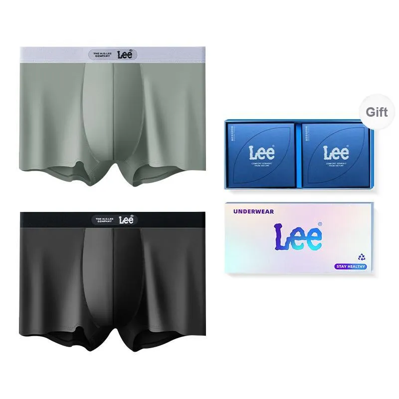 Lee Underpants Men's Gift Box Of 2 Strips-8