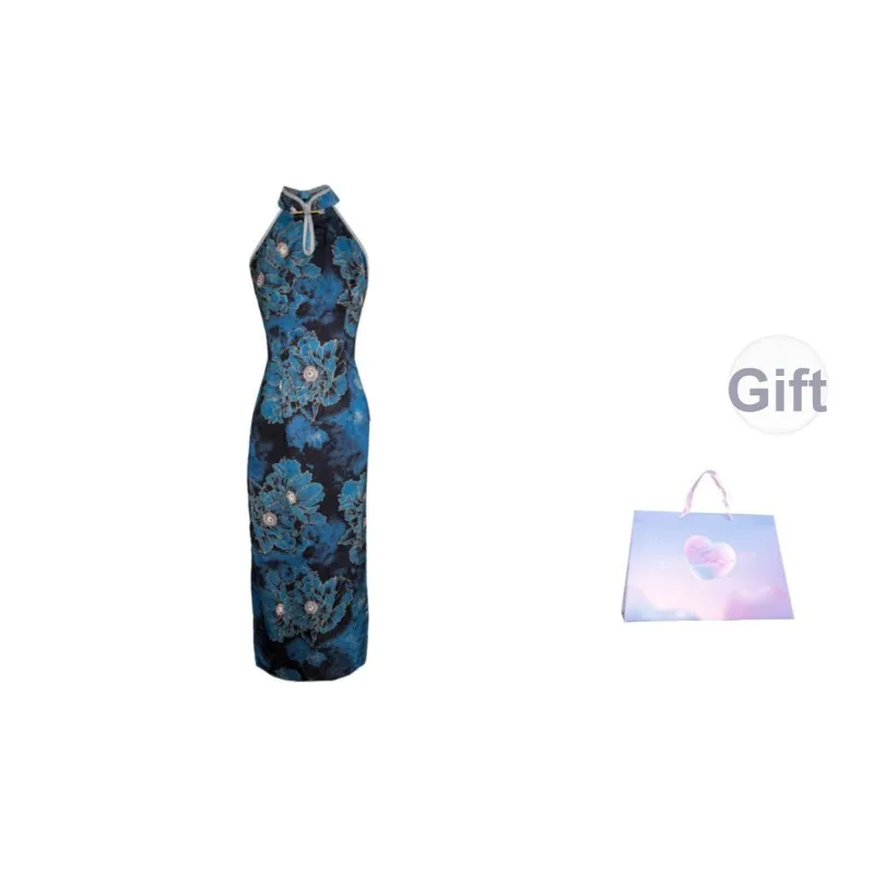 KUNZHUDAXIANG Sleeveless Dress Women's-4