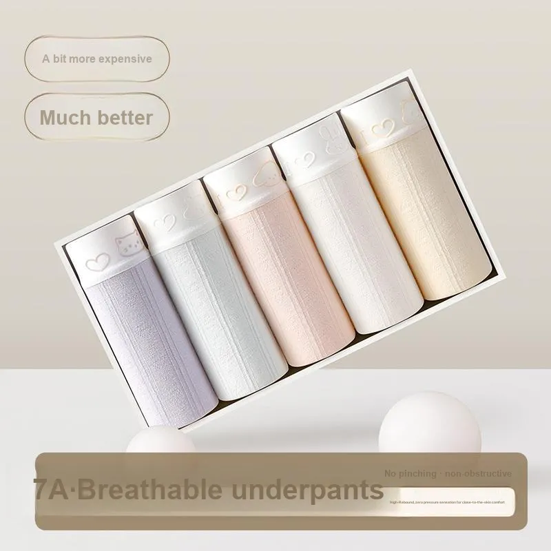 XIA.WA.ZHI.XIU Underpants Women's Box 5 Pack-9