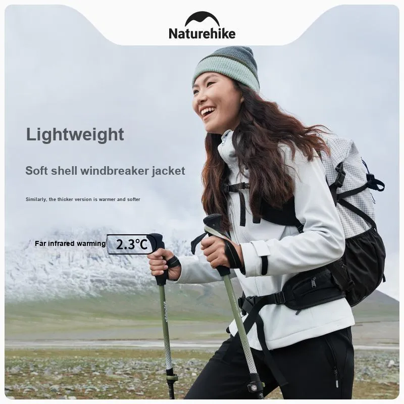 NATUREHIKE Mountain Versatile Hiking Water Resistant Windproof Breathable Warm Super Light Windbreaker Jacket Unisex-7