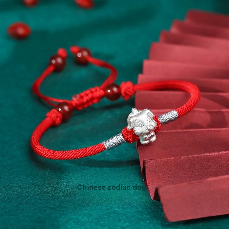 Nine Music 999 Fine Silver Hand Rope Unisex-74