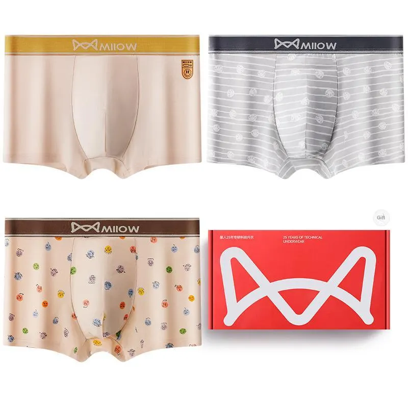 MIIOW Underpants Men's Box 3 Pack-10