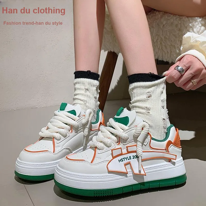 HSTYLE Slip-Resistant Skateboard Shoes Women's-3