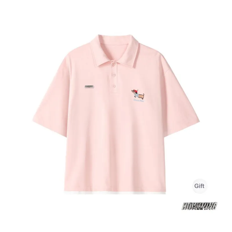 HOKLV Polo Shirts Unisex-10