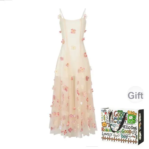 ZVJH Slip Dresses Women's Light Pink Shopping Bag
