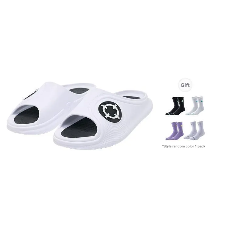 RIGORER Skyrim 2 Slide Slippers Men's White-6