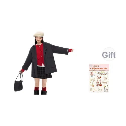 ZIHAN Distant Mountain Серый Женское Пальто