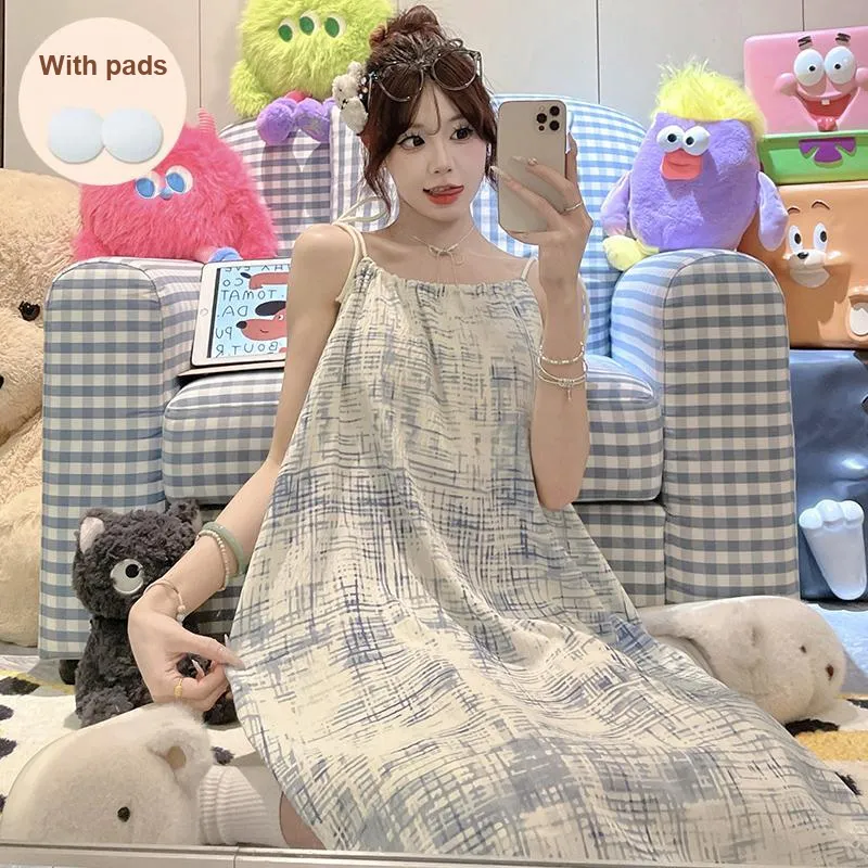 Top Melon Nightgown Women's Image Color-1