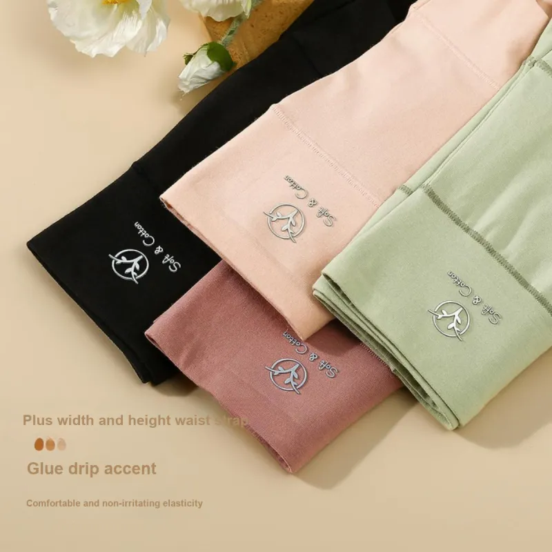 Red Bean Underpants Women's 4 Pack Caramel/Light Pink/Hepburn Black/Avocado Green-4