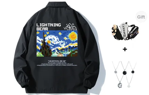 LIGHTNING BEAR Jackets Unisex