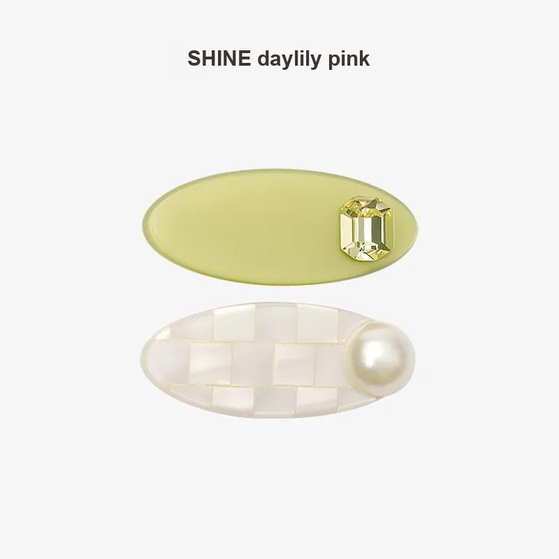 SHINE Spring To Summer Collection Plate Hair Clips Women's-1