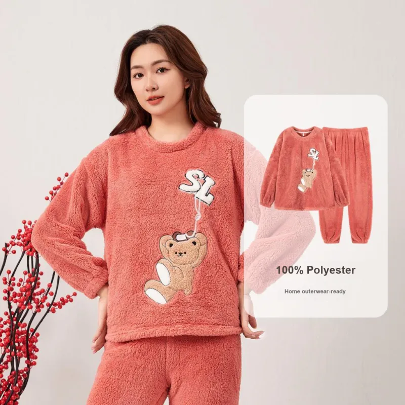 Aidai Pajama Set Women's Citrus Orange-2